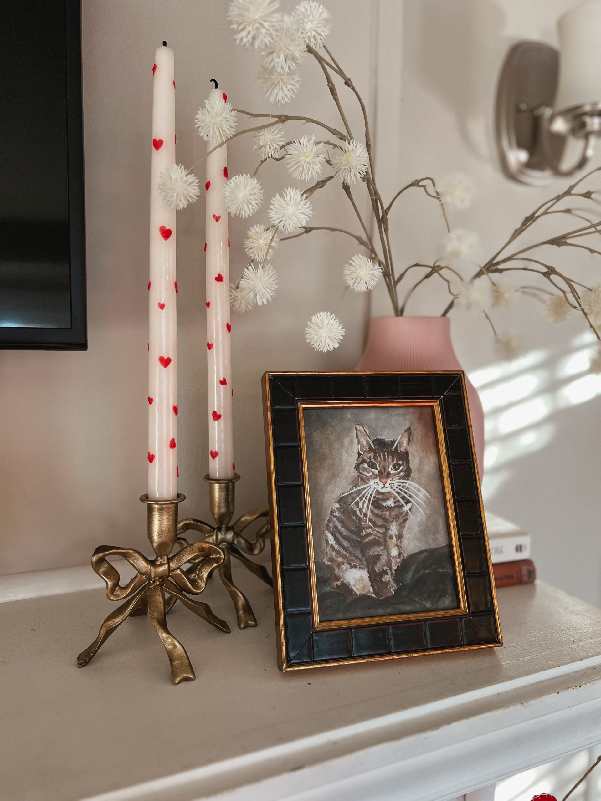 How to Make Your Own DIY Anthropologie-Inspired Heart Taper Candles: Two Easy Methods